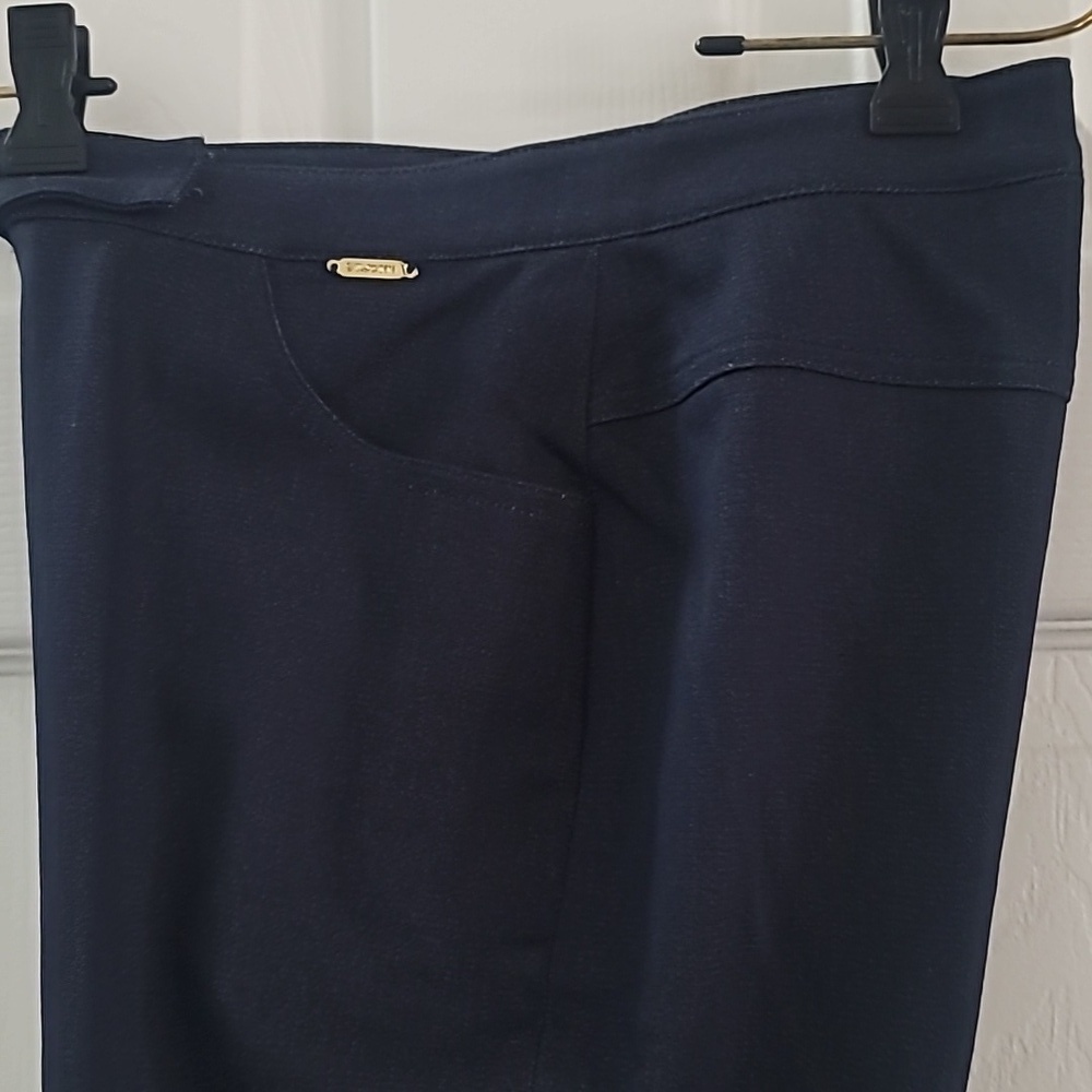 Vintage St John Denim Embroidered Denim Pants XS - Picture 3 of 7